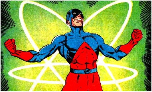 Superhero costume the Atom